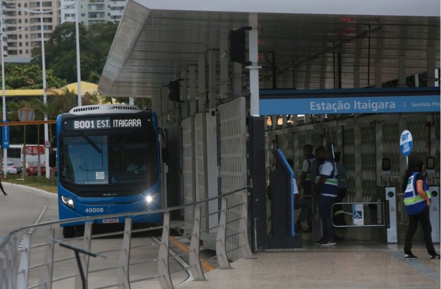 BRT Salvador completa quatro anos com média de 95 mil passageiros por dia