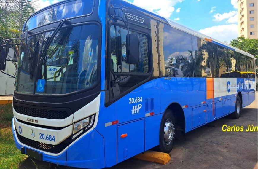 Goiânia recebe 19 novos ônibus para renovação da frota do transporte público