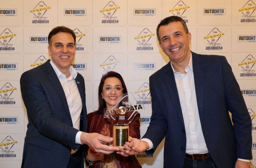 Marcopolo vence Prêmio AutoData 2026 na categoria Exportador