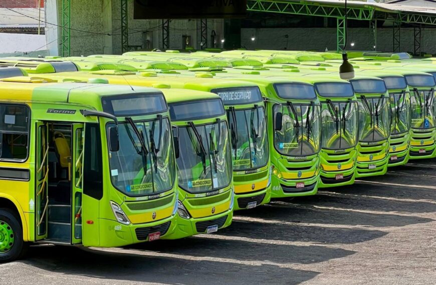 Teresina contrata R$ 95 milhões para renovar frota de ônibus do transporte coletivo