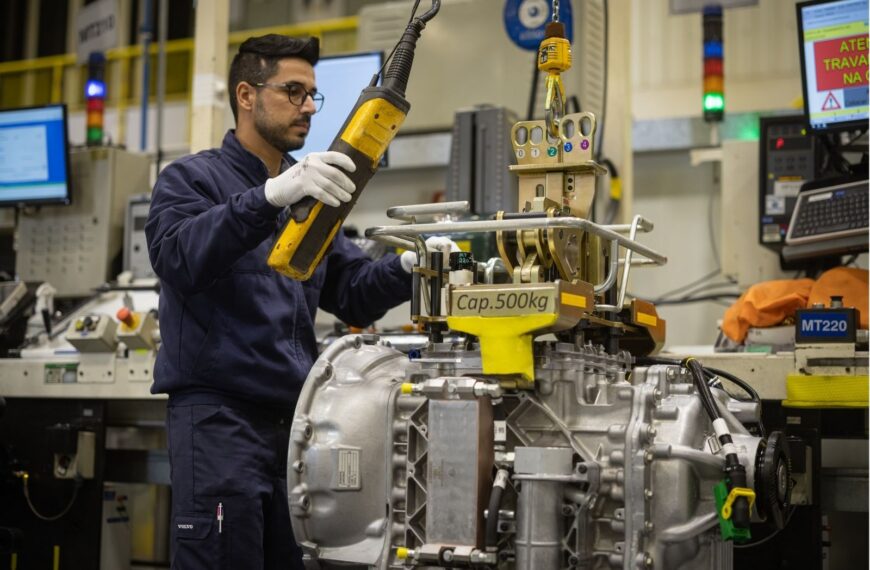 Volvo do Brasil exportará 1.200 transmissões I-Shift para a Índia